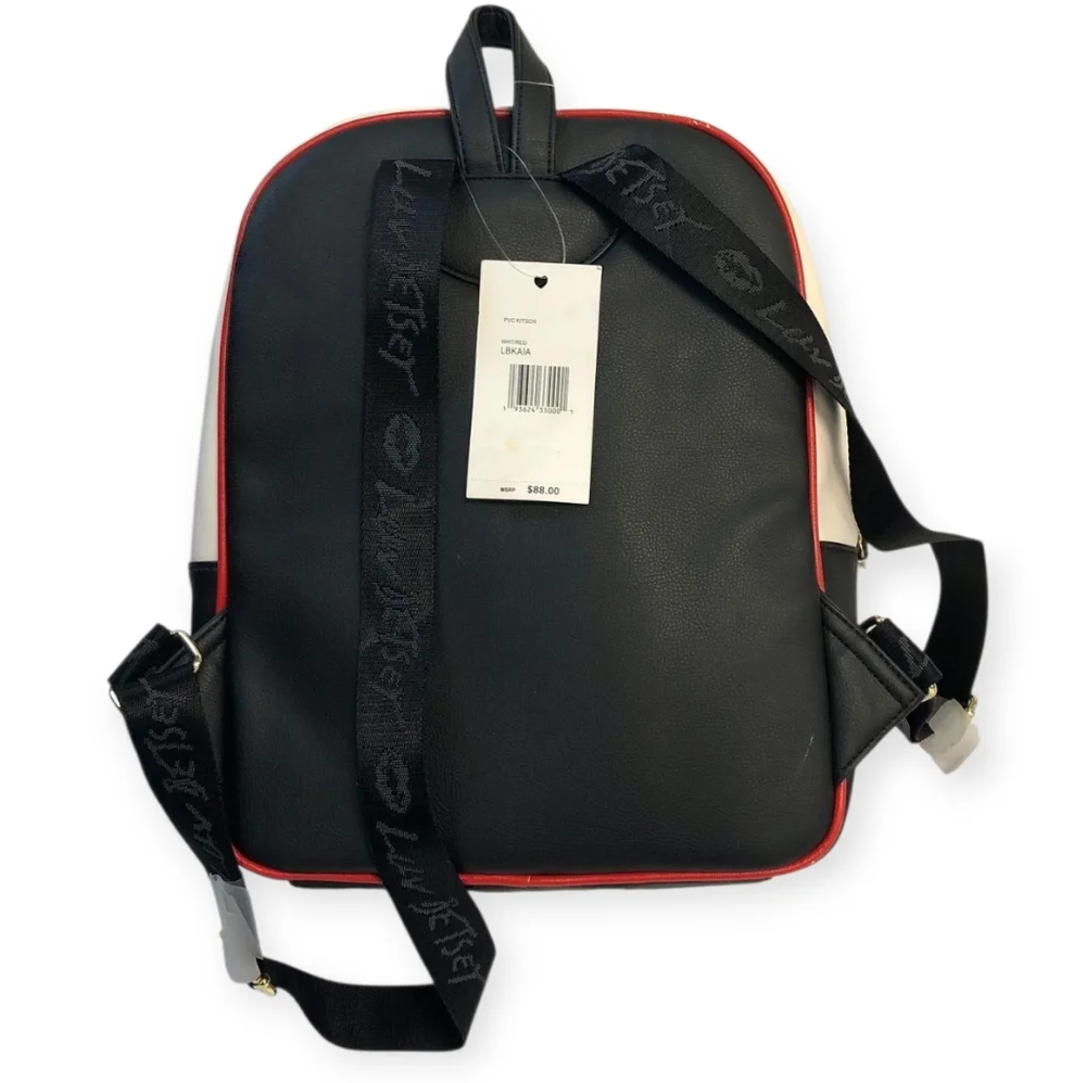 BETSEY JOHNSON Luv Betsey Baseball Backpack Bag‎ *NEW & RARE*